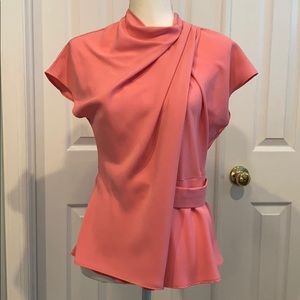 Top shop draped blouse
